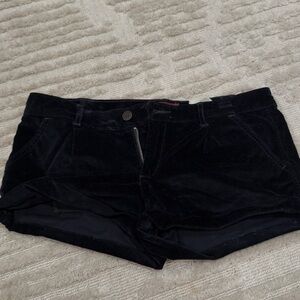 Bundle Abercrombie & Fitch Black Velvet Jean Shorts